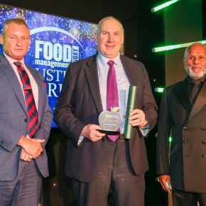 Best Ingredients Supplier: Winner – Prosur. (L-R): Jason Aldiss of category partner AIMS, Rob Nugent of Prosur and Gary Wilmot.