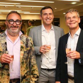 The Jenton International Limited team raised a glass at the drinks reception.